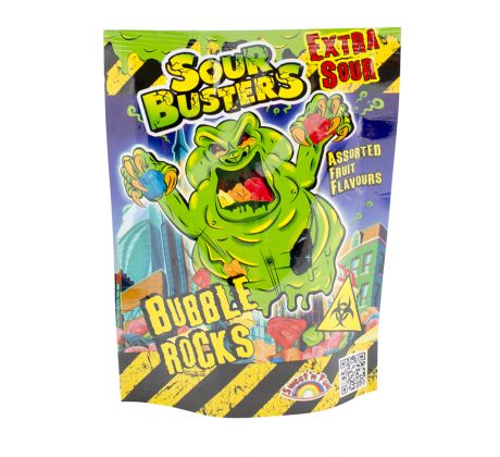 Sour Busters Bubble Rocks 50g