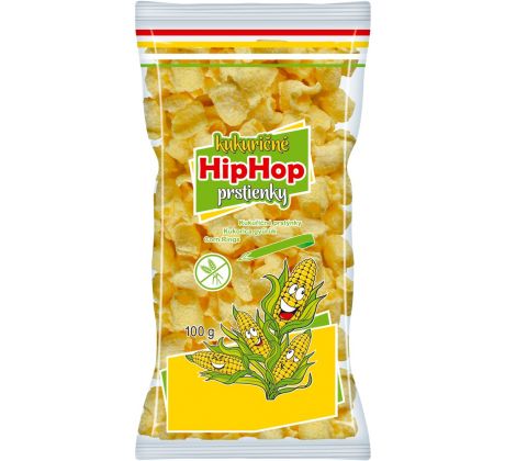 Kukuričné prstienky 100g Hip Hop