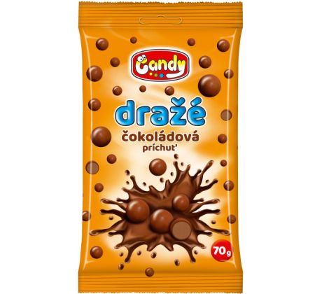 Dražé 70g čokoládové