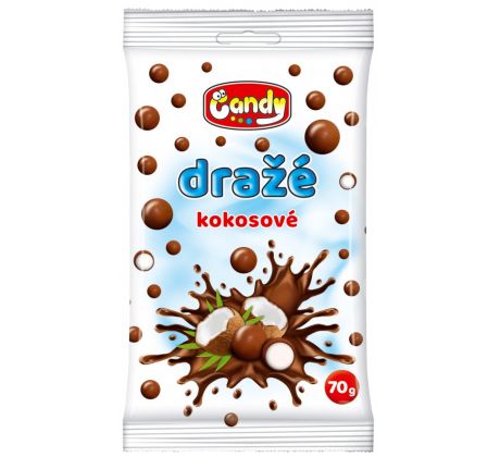 Dražé 70g kokosové