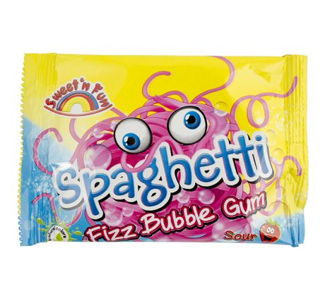 Spaghetti Fizz Bubble Gum 35g