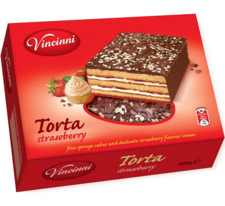 Torta 400g Strawberry