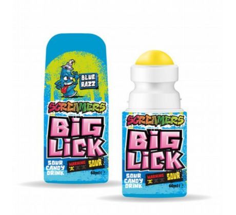 Screamers Big Lick 60ml Blue Razz