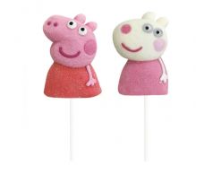 Peppa Pig Marshmallow Lollipops 45g