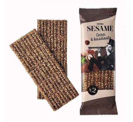 Twins Sesame 75g Cocoa & Hazelnuts