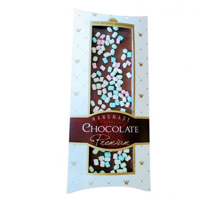 Handmade čokoláda 100g Marshmallow