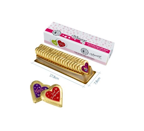 Gianduja Heart 21g Gold