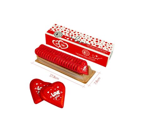 Gianduja Heart 21g Red