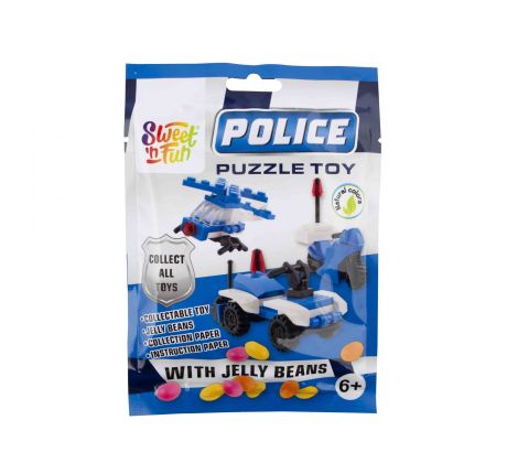 Police Puzzle Toy želé 5g