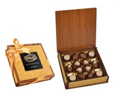 Bolci Drevená kazeta 130g Gold
