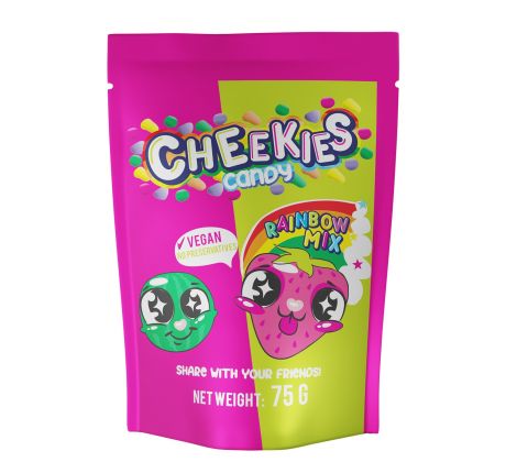 Cheekies Candy 75g Rainbow Mix