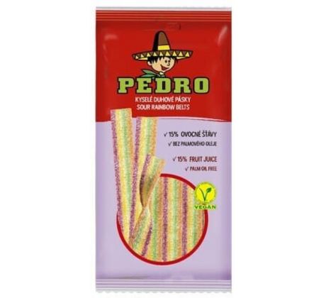 Pedro Pásiky 80g kyslé dúhové