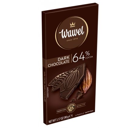 Wawel Dark Chocolate 64% Cocoa 90g