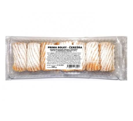 Prima Rolky 240g čerešňa