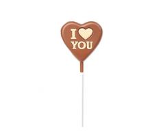 I Love You 25g čokoládová lízanka