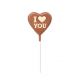 I Love You 25g čokoládová lízanka