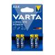 Varta Longlife Power AAA 4ks