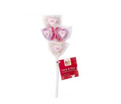 Love & Kiss 40g Lollipop Bouquette