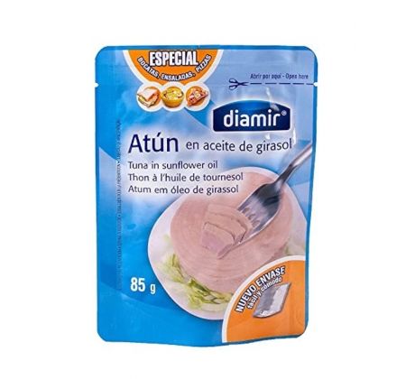 Tuniak kúsky v slnečnicovom oleji 85g