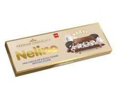Nelino 250g Milk Chocolate & Black Cookies