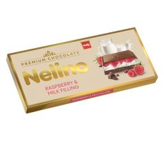 Nelino 85g Raspberry & Milk Filling
