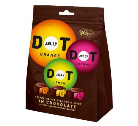 Jelly Dot 182g Chocolate