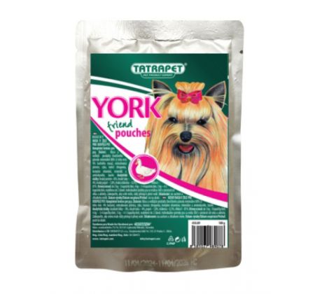 York Friend 100g Kapsička pre psa - kačacia