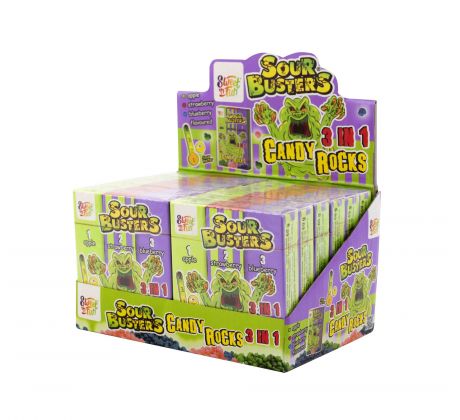 Sour Busters Candy Rocks 60g