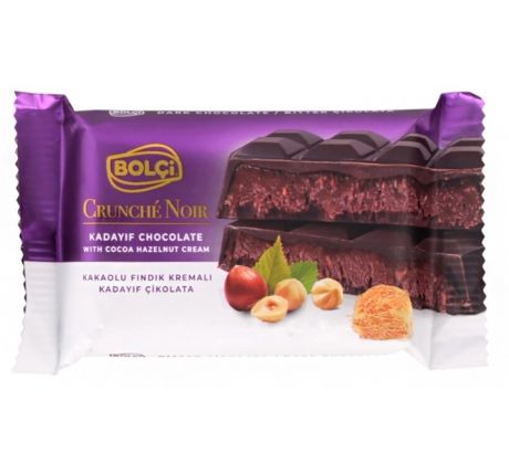 Kadayif Dark Chocolate 65g Cocoa Hazelnut