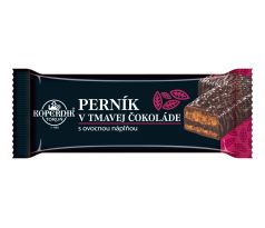 Perník v tmavej čokoláde 47g s ovocnou náplňou