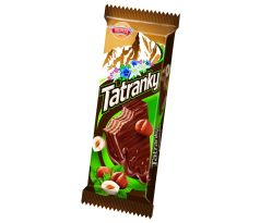 Tatranky celomáčané 30g lieskovoorieškové