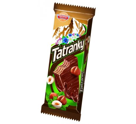 Tatranky celomáčané 30g lieskovoorieškové
