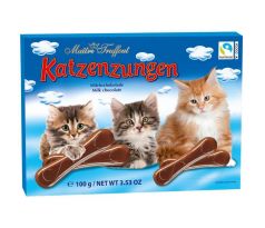 Mačacie jazýčky 100g mliečne