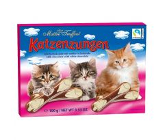 Mačacie jazýčky 100g mliečno-biele