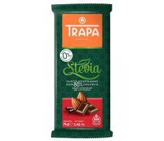 Trapa 75g Stevia Dark Chocolate 80%