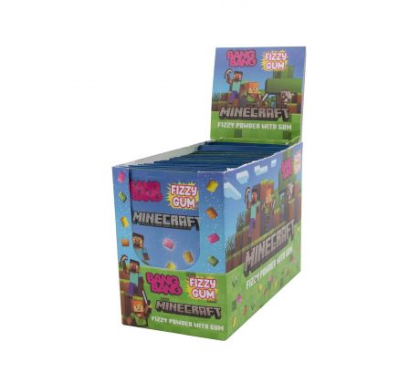 Minecraft Fizzy Powder With Gum 22,5g