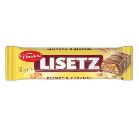 Lisetz 50g Peanut & Caramel