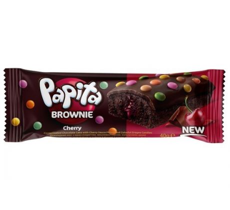 Papita Brownie 40g Sour Cherry