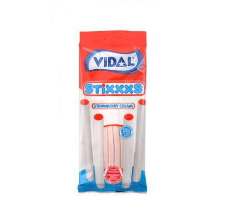 Vidal Stixxxs 90g Strawberry Cream