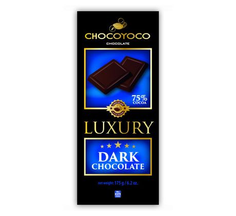 Luxury 175g Dark Chocolate 75%
