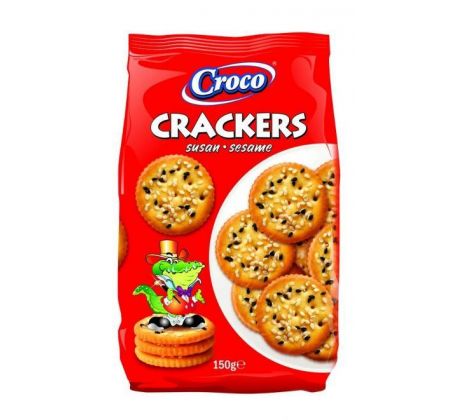 Croco Crackers 150g Sesame
