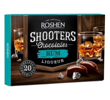 Roshen Shooters Rum Liquor 150g