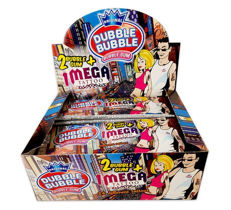 Dubble Bubble 8g Mega Tattoo