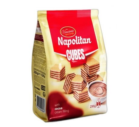Napolitan Cubes 250g Cocoa