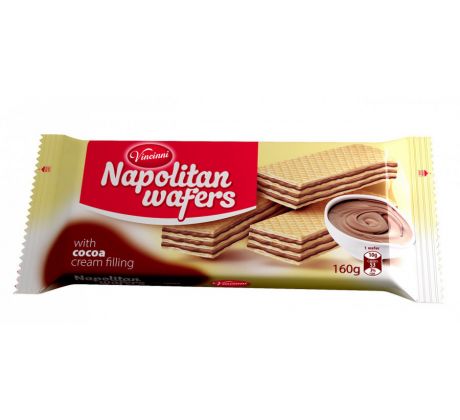 Napolitan Wafers 160g Cocoa