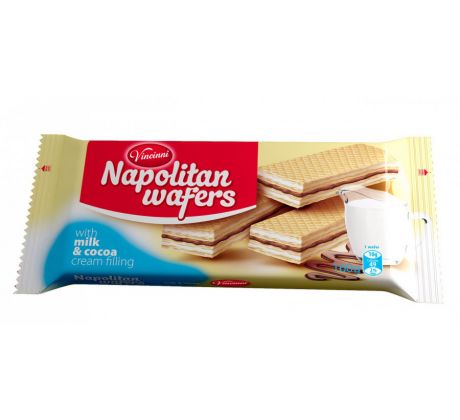 Napolitan Wafers 160g Milk & Cocoa