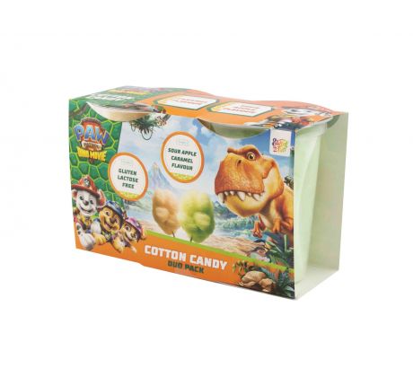 Paw Patrol Dino Movie Cukrová vata 2x20g