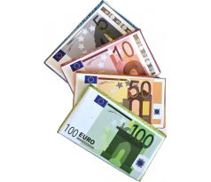 Čokoládové eurobankovky 60g