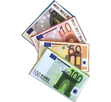Čokoládové eurobankovky 60g